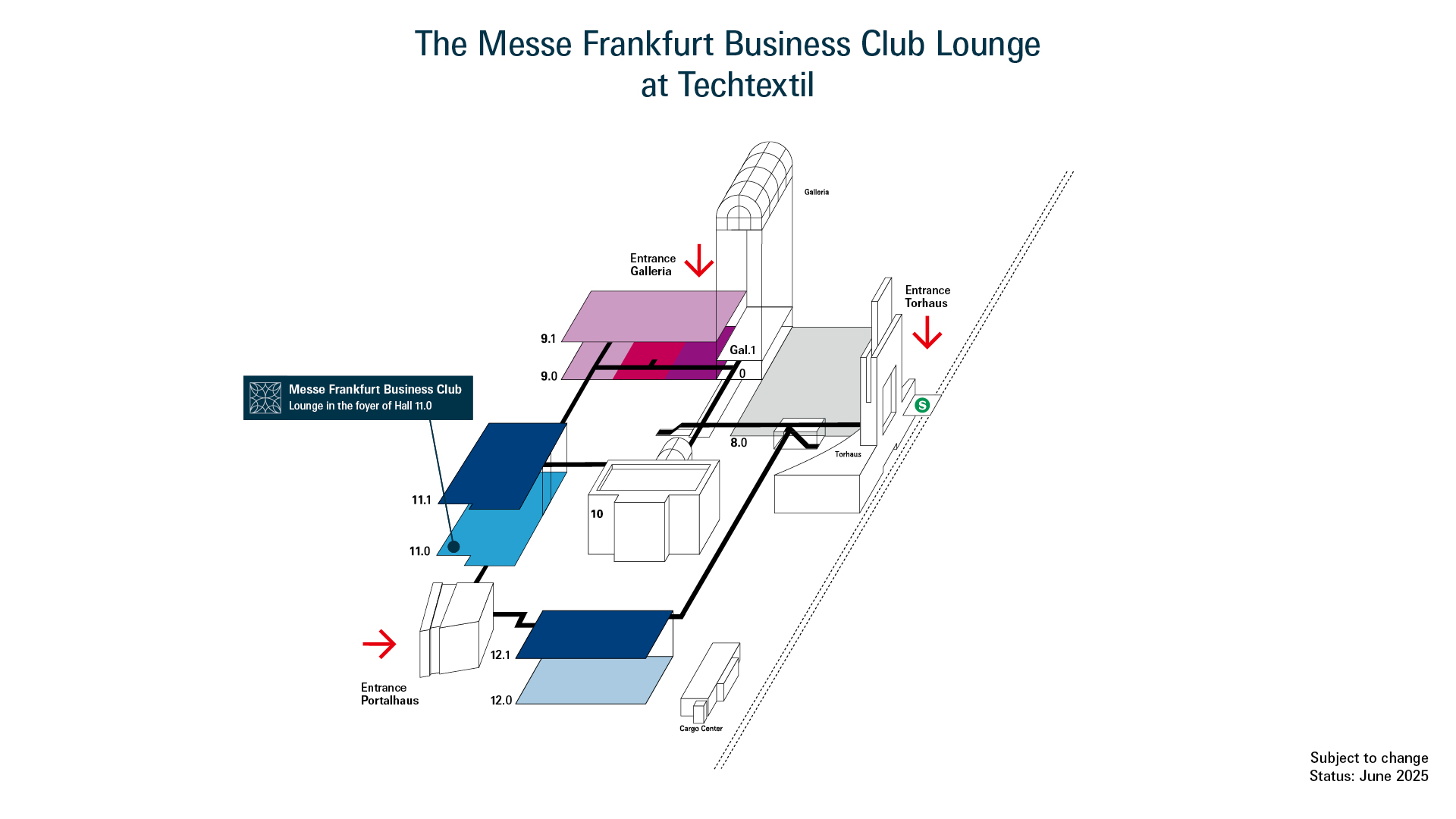 Fairground Messe Frankfurt Business Club