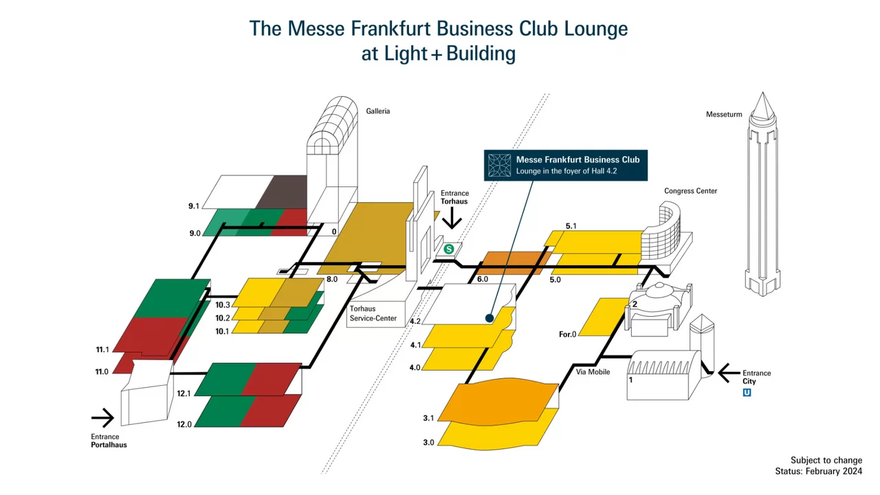 Light and Building Messe Frankfurt Business Club Registration